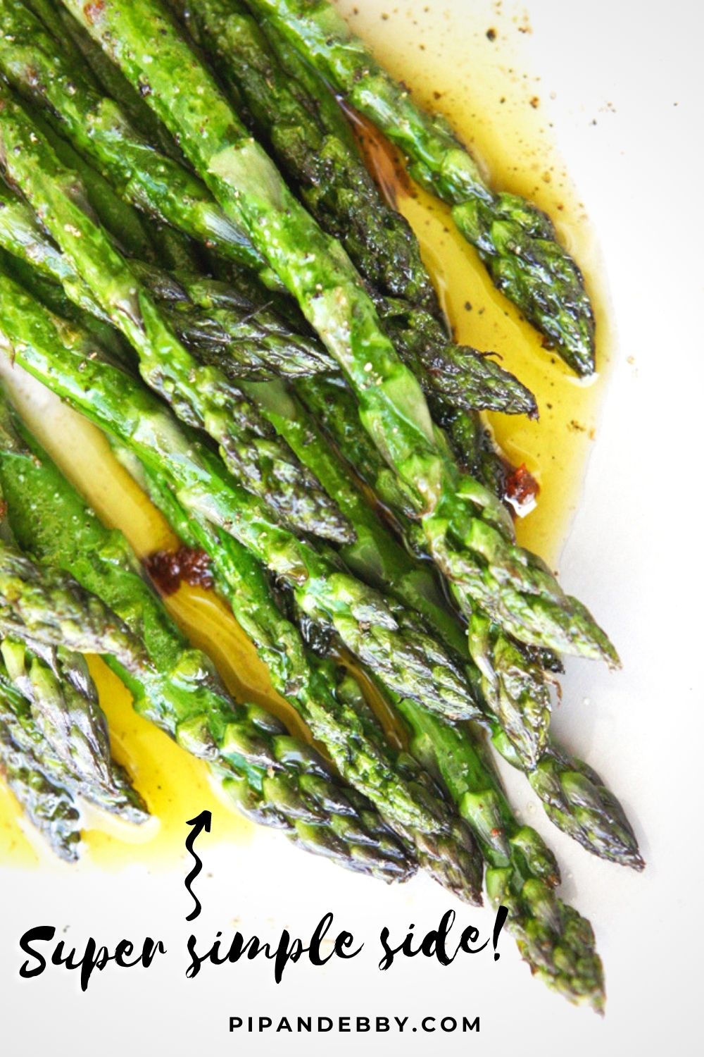 Sauteed Asparagus - done in 10 minutes! - Pip and Ebby
