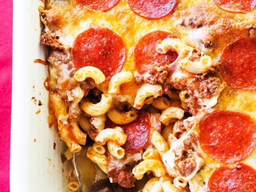 macaroni pizza casserole