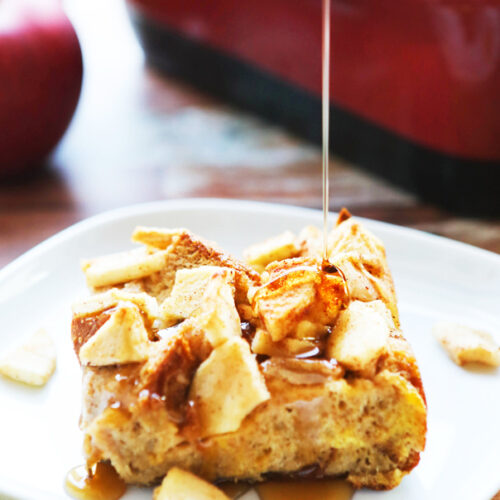 French Toast Bake Apple Breakfast - Enjoy now or later! | Pip and Ebby