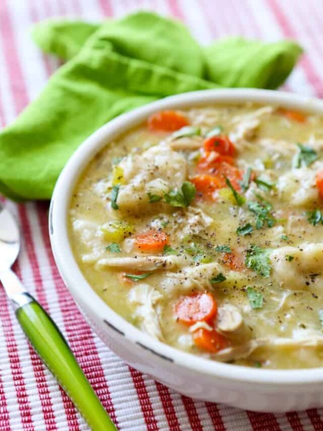 Canned Biscuits Chicken and Dumplings Recipe