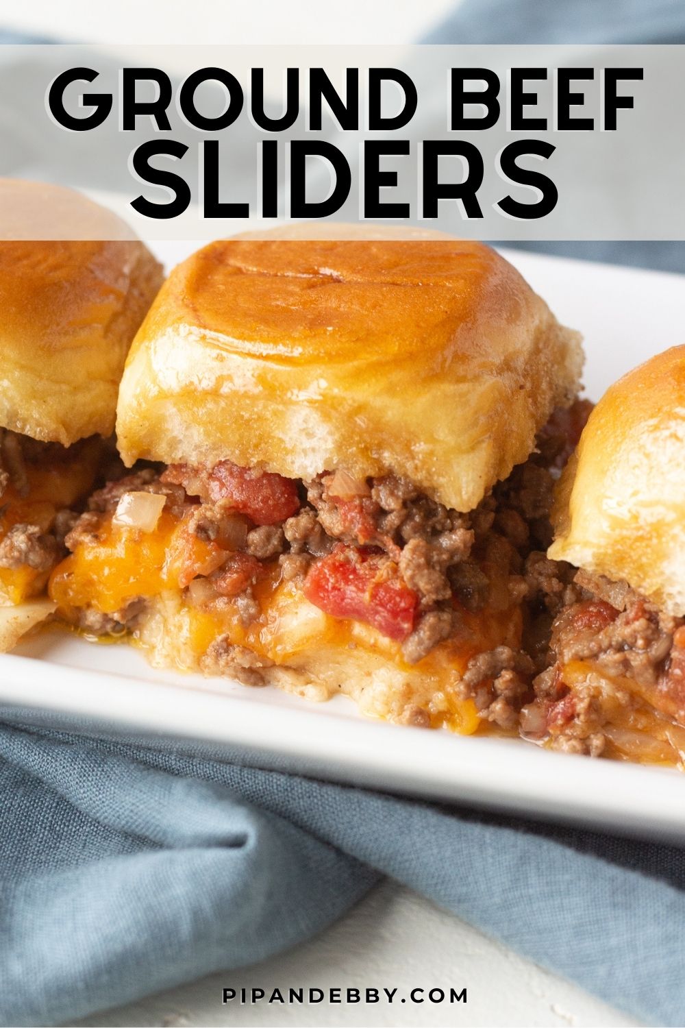 Ground Beef Sliders Recipe Done in 30! Pip and Ebby