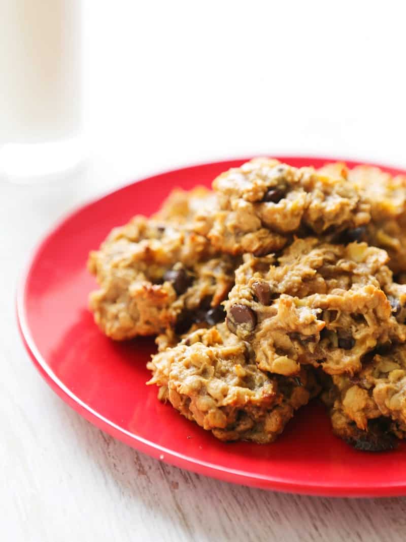 Peanut Butter and Banana Cookies-image