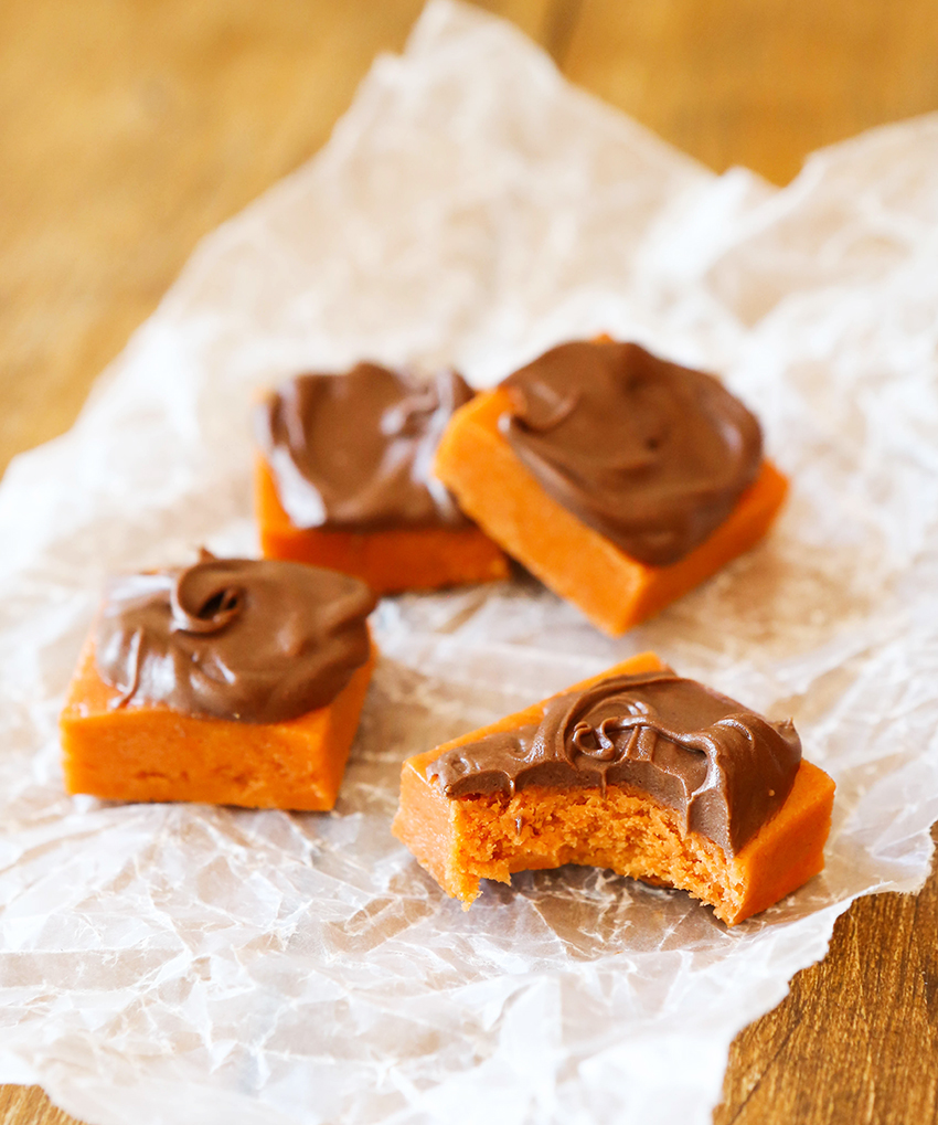 Homemade Butterfinger Bites Recipe Pip And Ebby