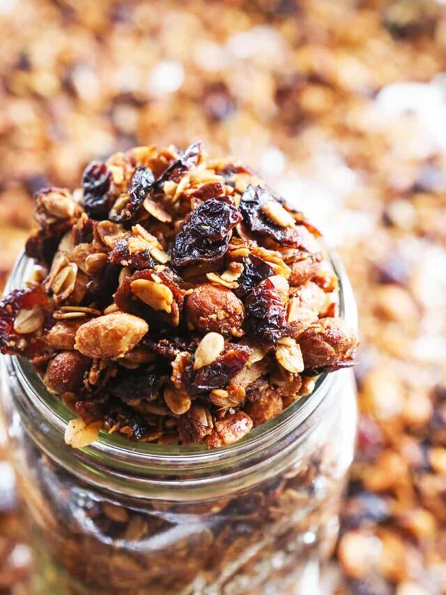 Homemade Nutty Granola Recipe