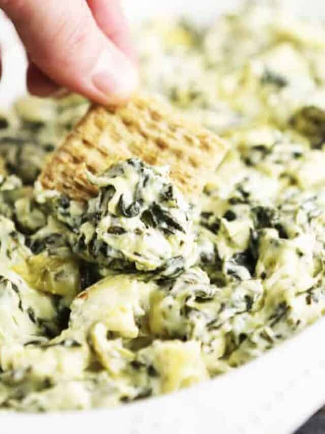 Homemade Spinach Artichoke Dip