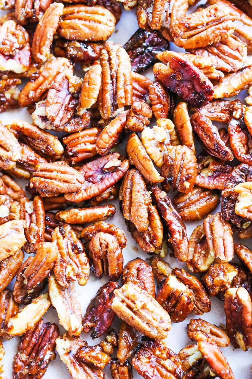 Stove Top Candied Pecans Recipe Pip and Ebby