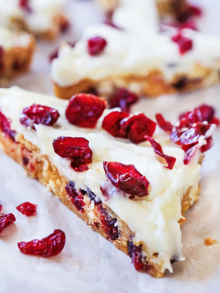 Secret Recipes Starbucks Cranberry Bliss Bars