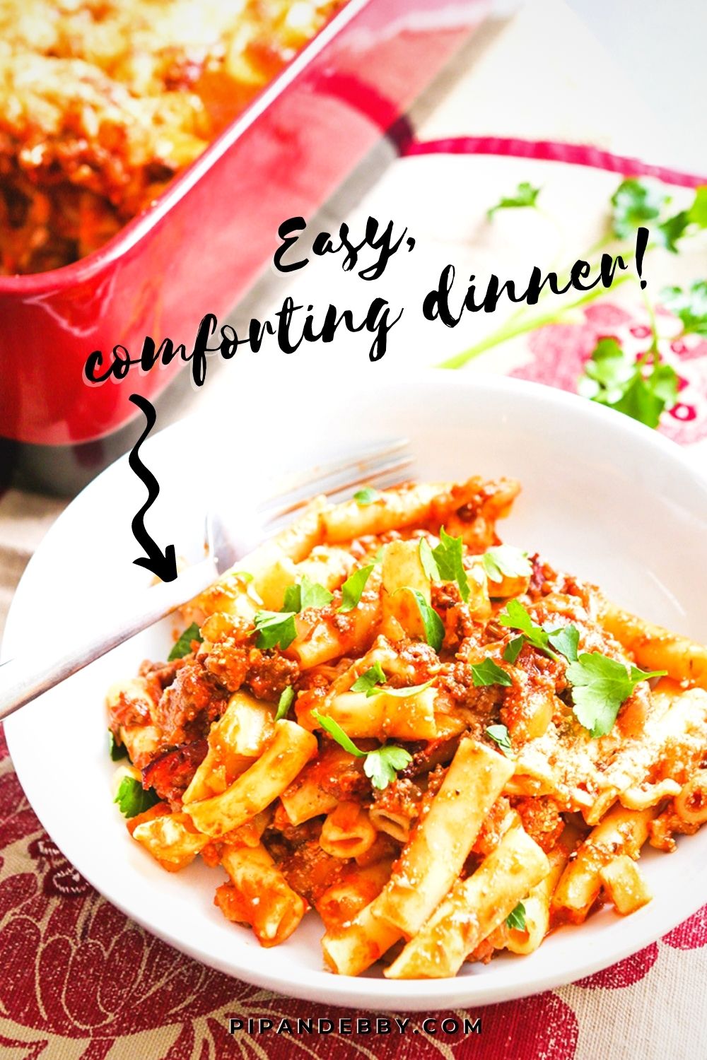 Baked Ziti with Sour Cream Recipe Pip and Ebby