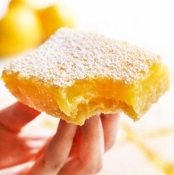 Perfect Lemon Bars With a Shortbread Crust - Pip and Ebby