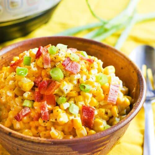Instant Pot Creamed Corn perfect side dish Pip and Ebby