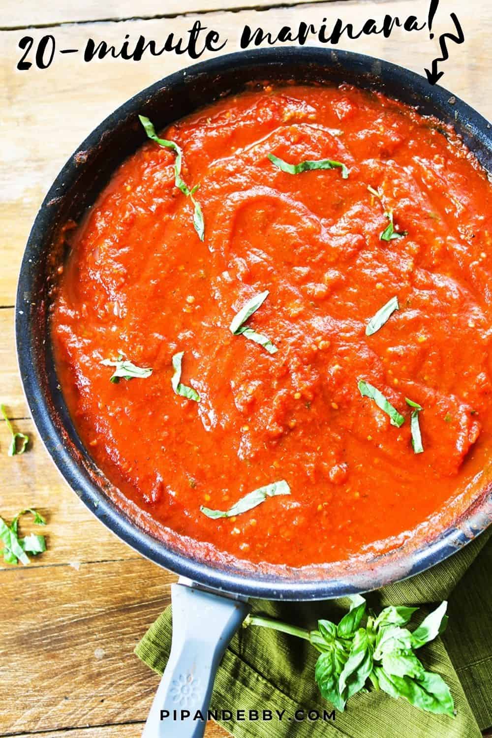 Marinara Dipping Sauce Recipe Easy & Delish! Pip and Ebby