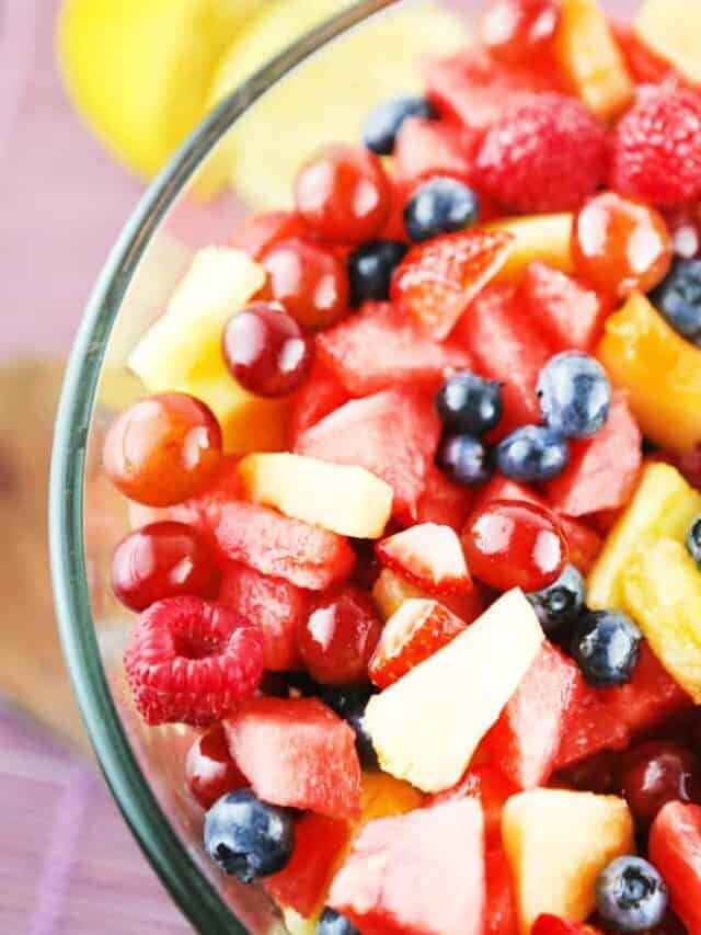 Delicious Twist on Summer Fruit Salad