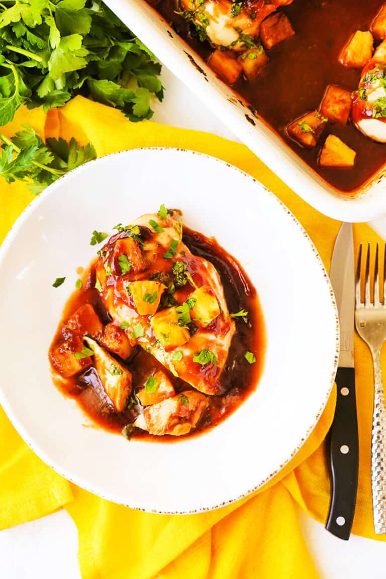 Easy Pineapple BBQ Chicken Recipe Pip and Ebby