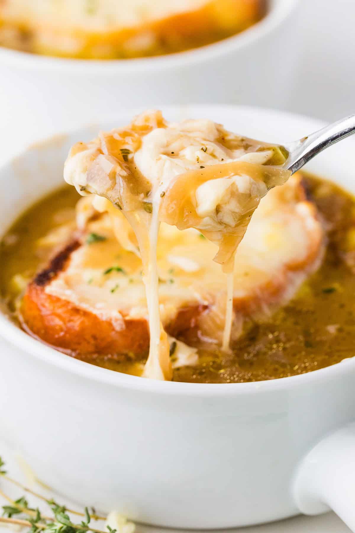 French Onion Soup with Gruyere