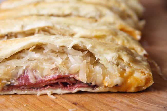 Reuben pastry braid. 