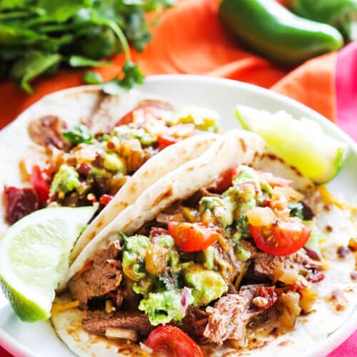 Barbacoa Beef Slow Cooker Recipe - Pip and Ebby