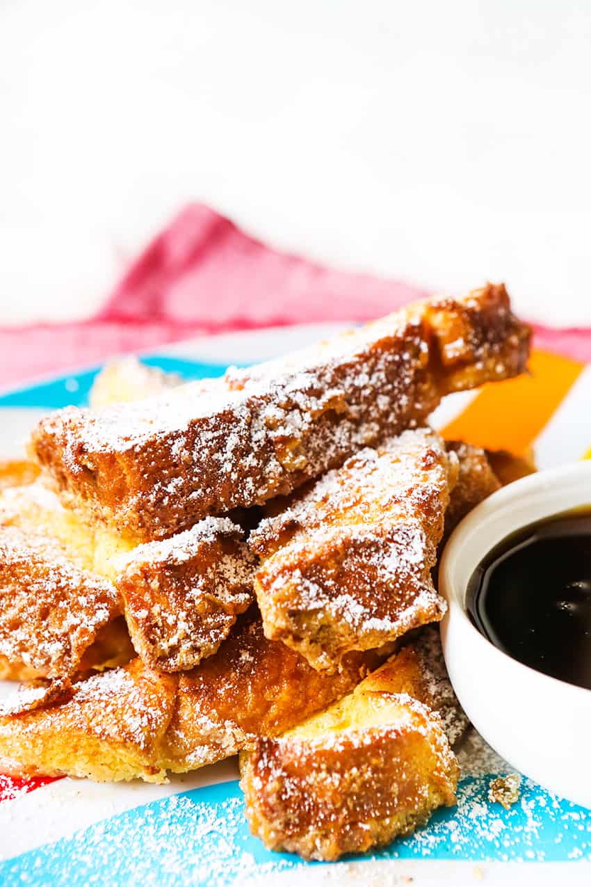 Air Fryer French Toast Sticks Recipe Pip and Ebby