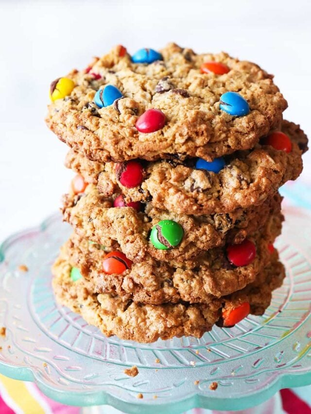 Massive Monster Cookies without Flour