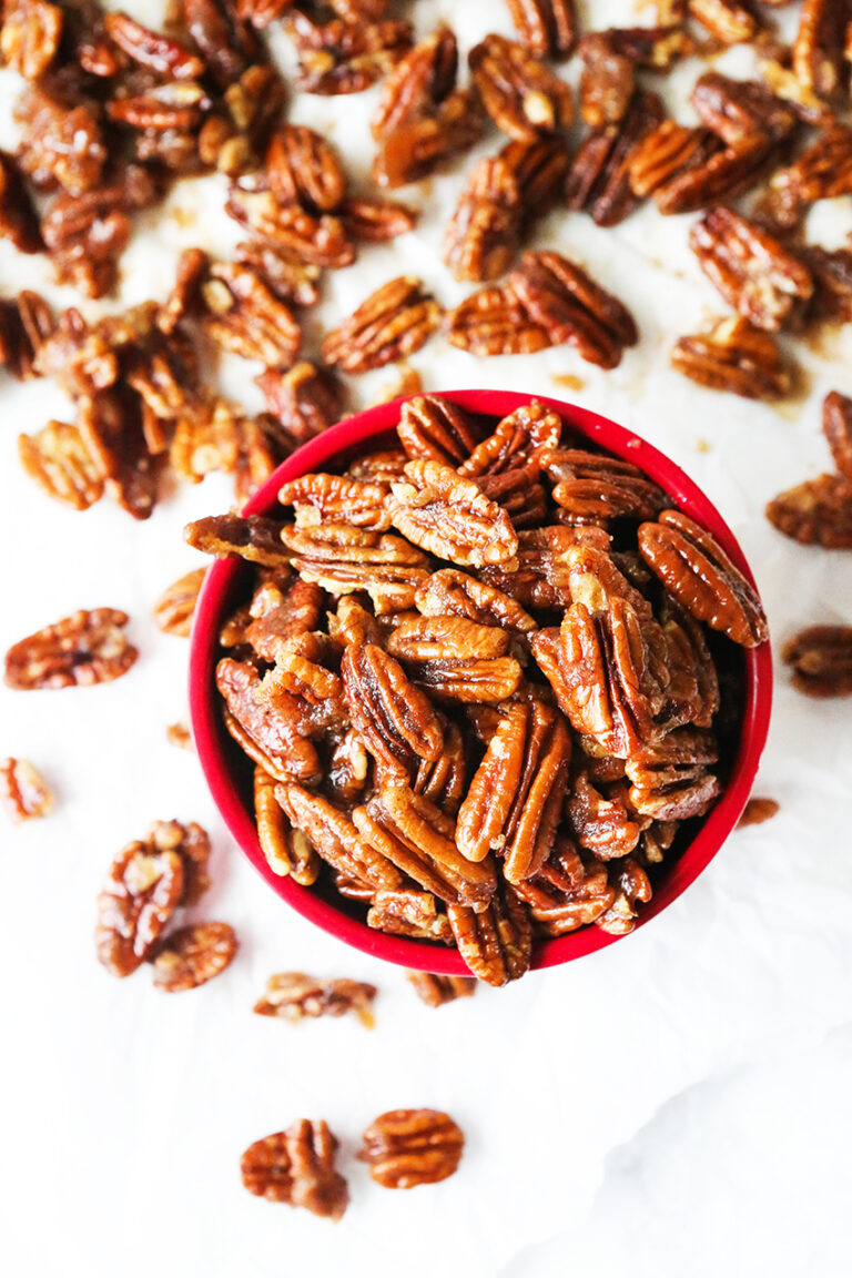Sugared Pecans Recipe Easy, Tasty Snack! Pip and Ebby