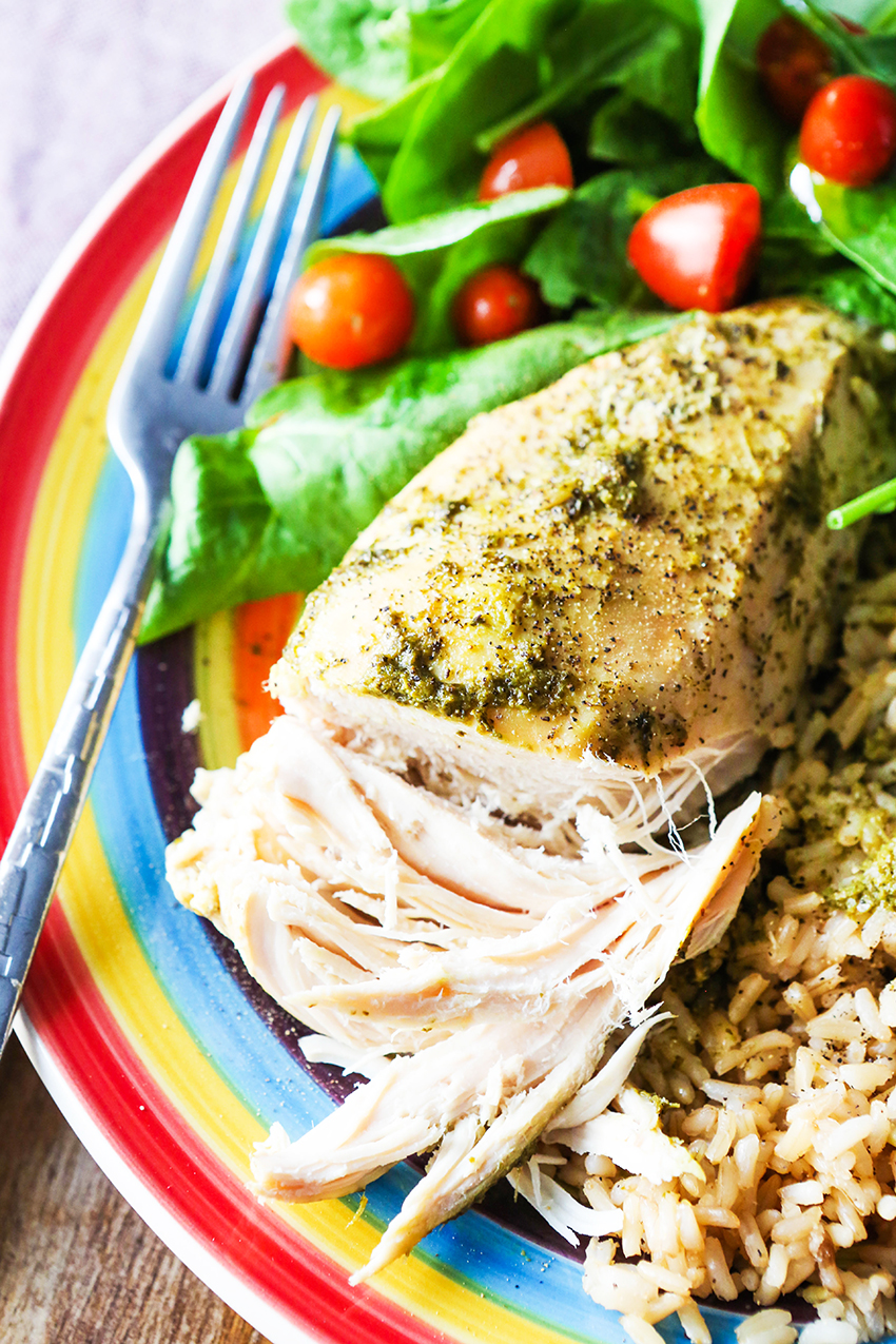 Pesto Ranch Chicken Made With MINIMAL Effort Pip and Ebby