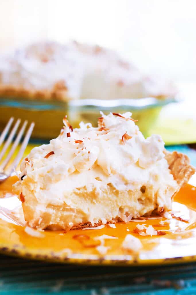 Best Coconut Cream Pie Recipe - so creamy! - Pip and Ebby