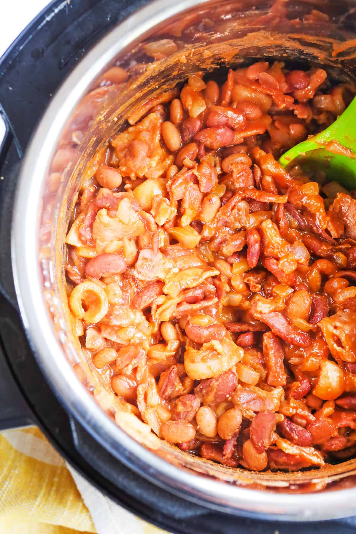 Baked Beans In Instant Pot Recipe - Pip and Ebby