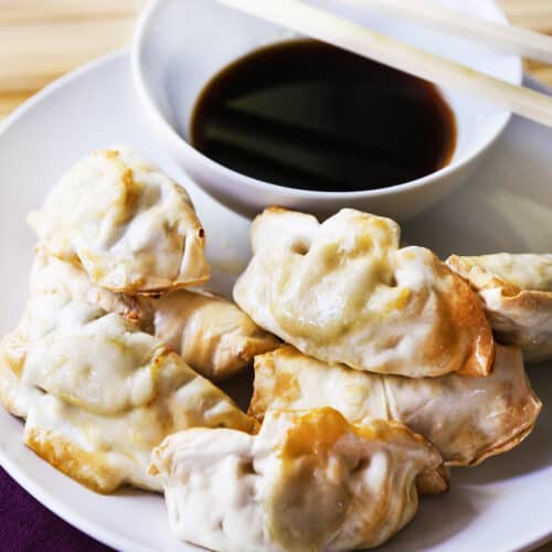 How To Make Steamed Frozen Air Fryer Dumplings - Fast Food Bistro