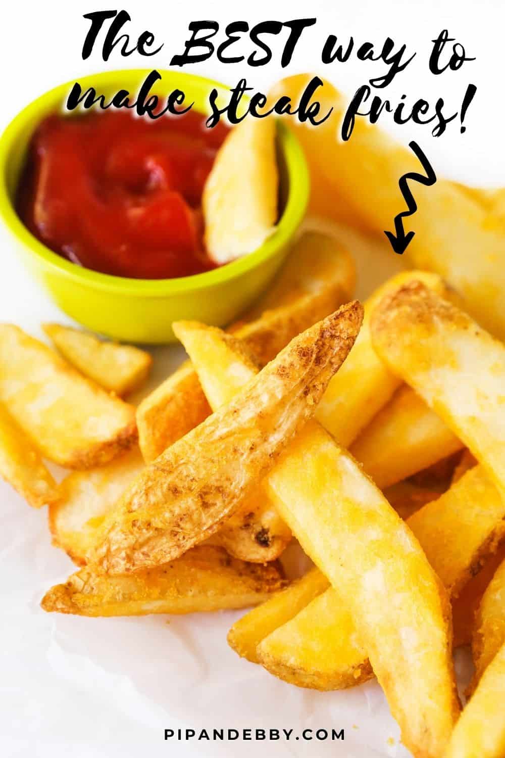 Air Fryer Frozen Steak Fries Recipe Pip and Ebby