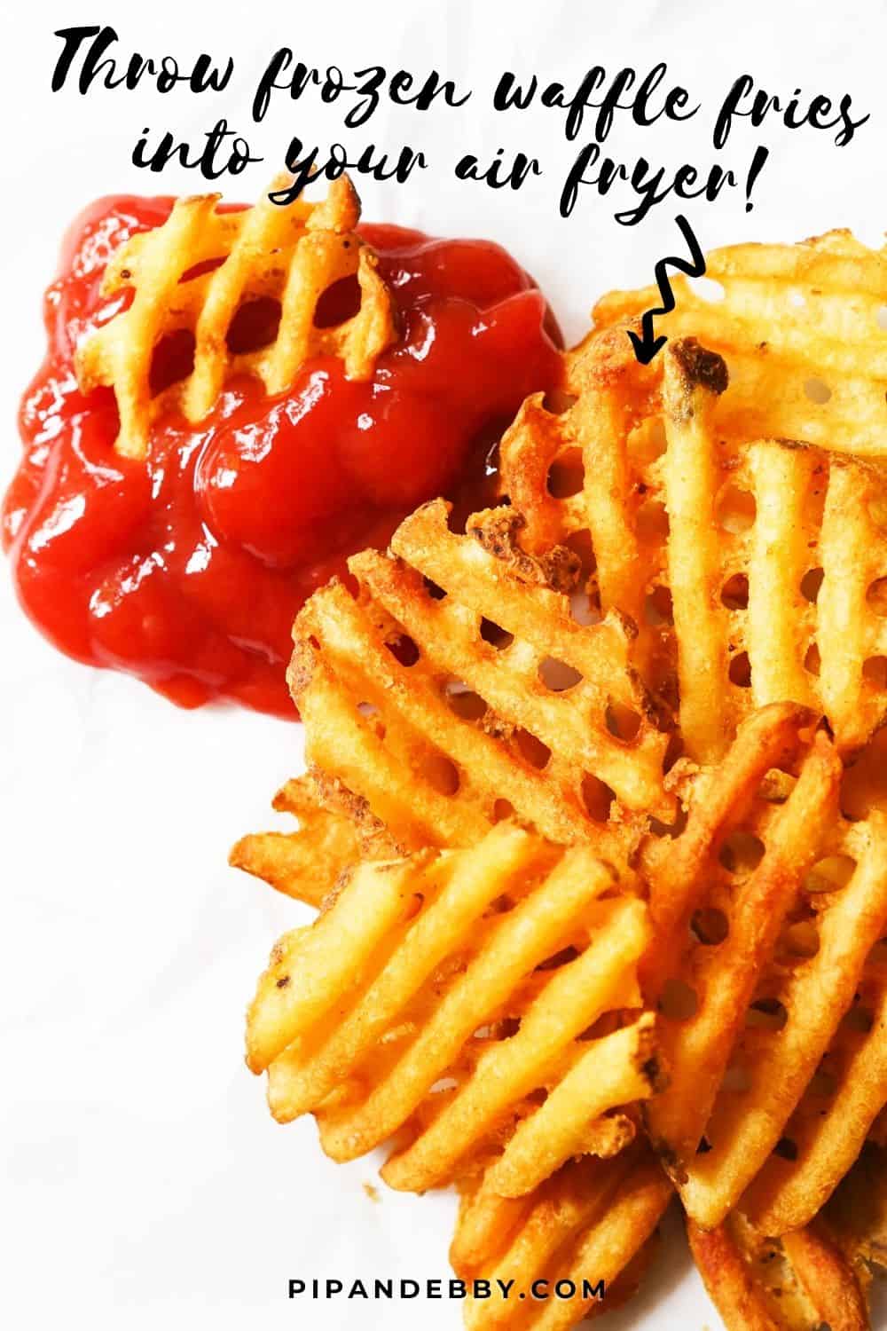 Frozen Waffle Fries in Air Fryer Recipe Pip and Ebby