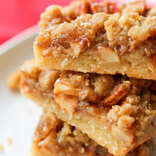 Apple Pie Bars Recipe - Easier Than Pie! | Pip and Ebby