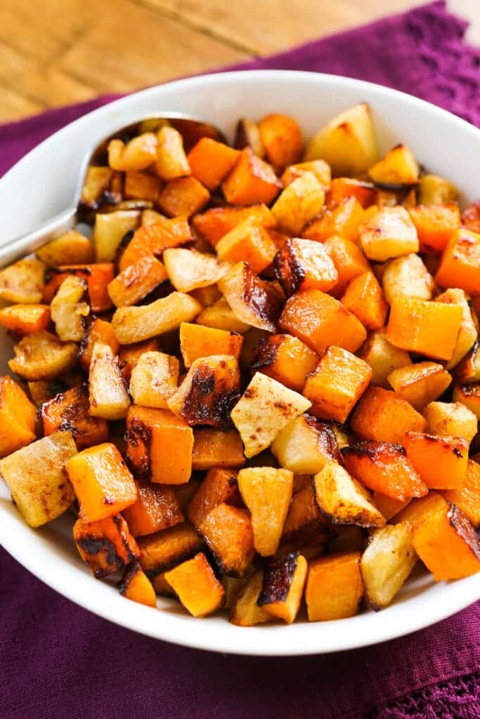 Butternut Squash and Apples Recipe - Roast 'em up! - Pip and Ebby