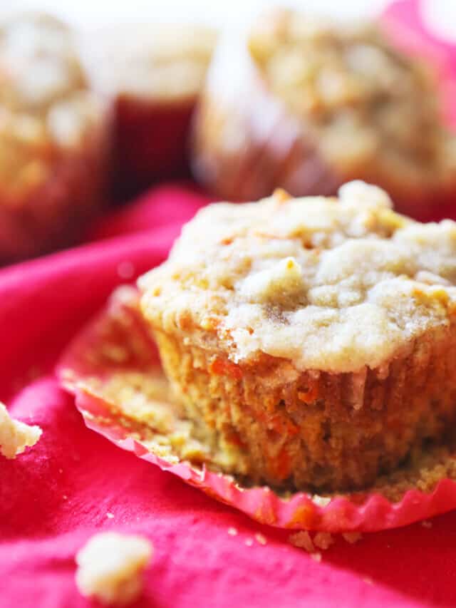 Apple Muffin Recipe with Carrots