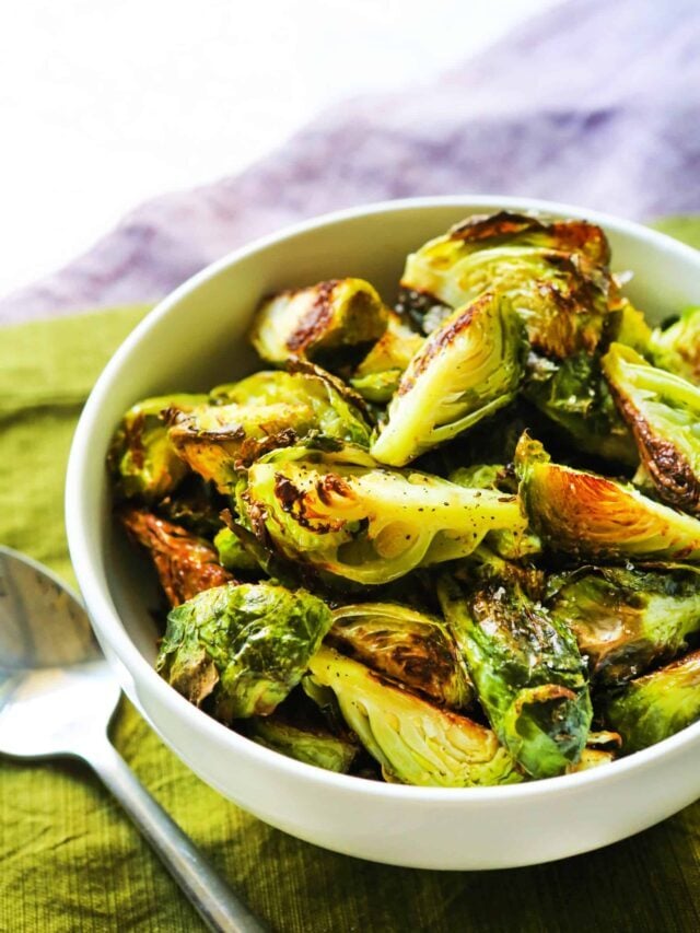 Enjoy Oven Roasted Brussels Sprouts with Your Easter Dinner