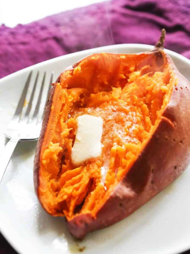How To Enjoy Healthy Sweet Potatoes Quickly - Pip and Ebby