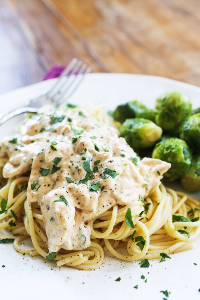 How To Make Jarred Alfredo Sauce Better Pip And Ebby   1221AlfredoSpaghetti511B1946post 683x1024 