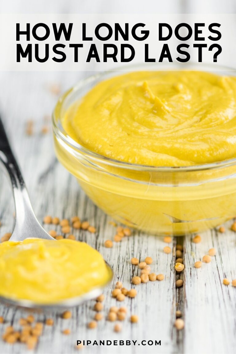 How Long Does Mustard Last Pip and Ebby