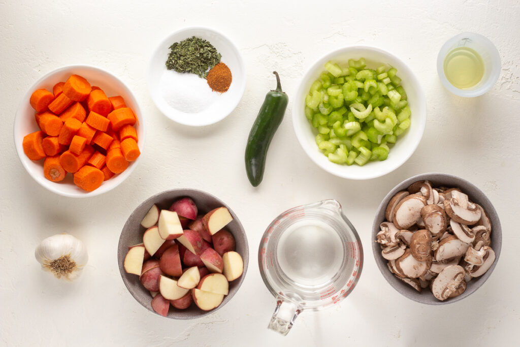 Vegetables in the Crock Pot Easy side dish! Pip and