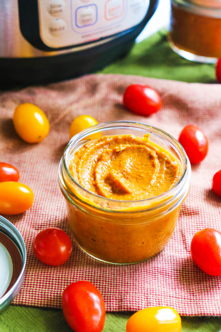 Instant Pot Tomato Sauce fresh and easy! Pip and Ebby
