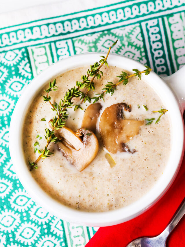 Affordable Hearty Mushroom Soup for Dinner