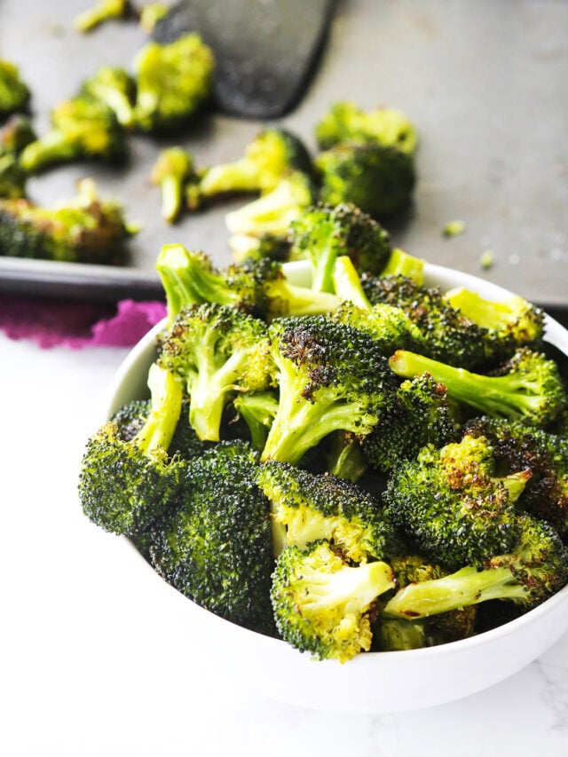Healthy and Easy Roasted Broccoli Side Dish