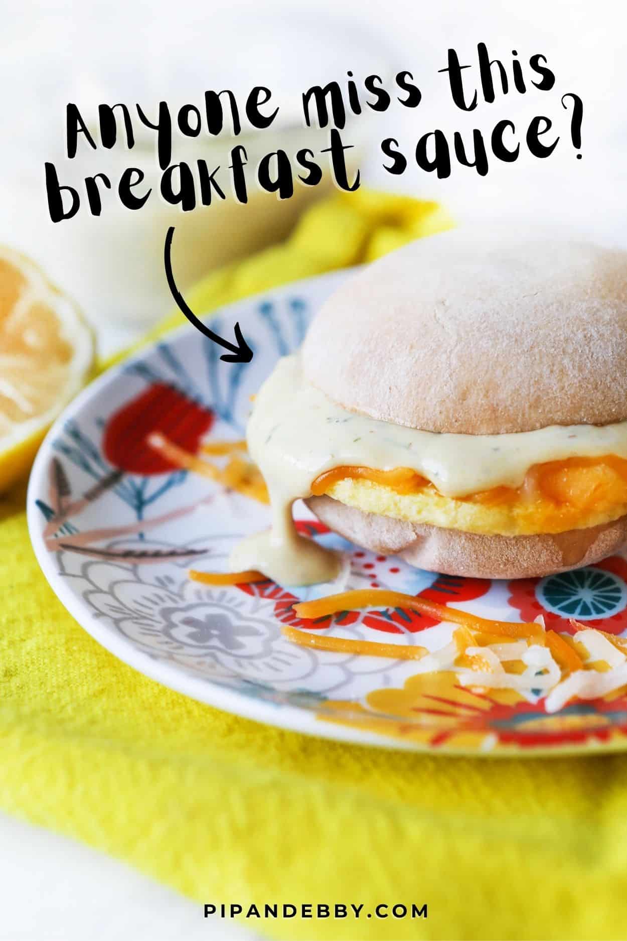 McDonalds Breakfast Sauce 5 min & 5 ingredients Pip and Ebby