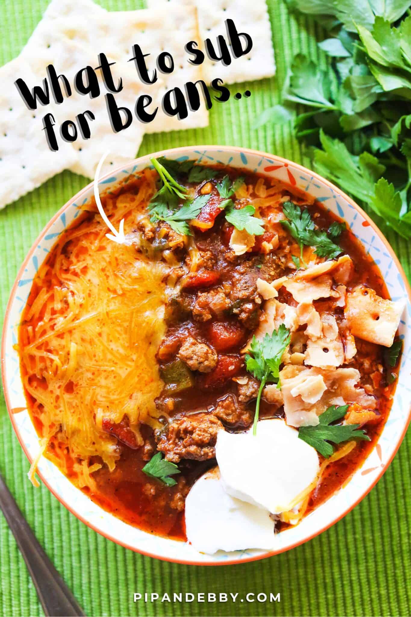 Substitute For Beans In Chili 9 Options Pip And Ebby