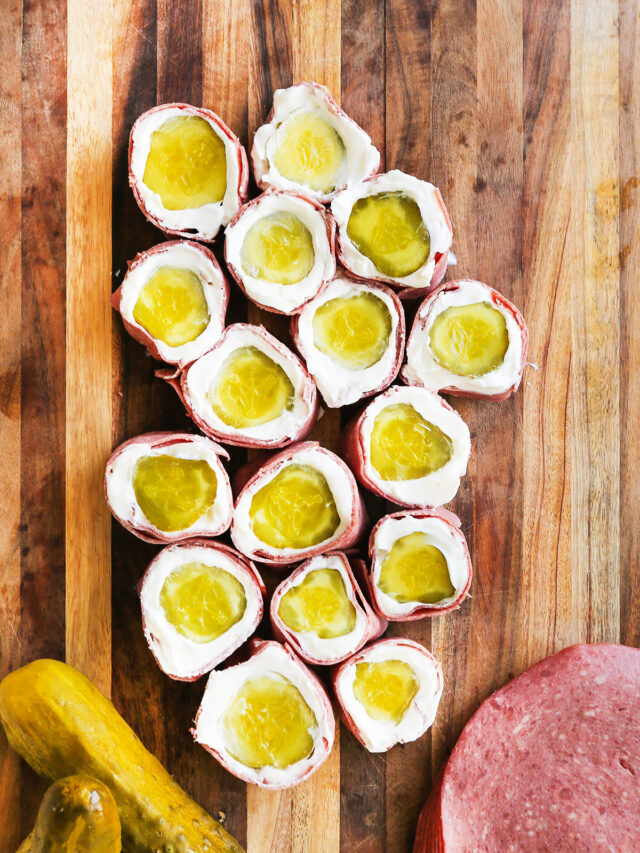 Simple Snack or Appetizer to Share with Pickles!