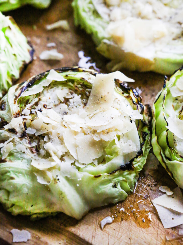 Perfect Summer Grilled Cabbage Steaks