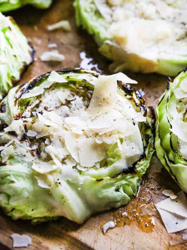 Perfect Summer Grilled Cabbage Steaks Pip and Ebby