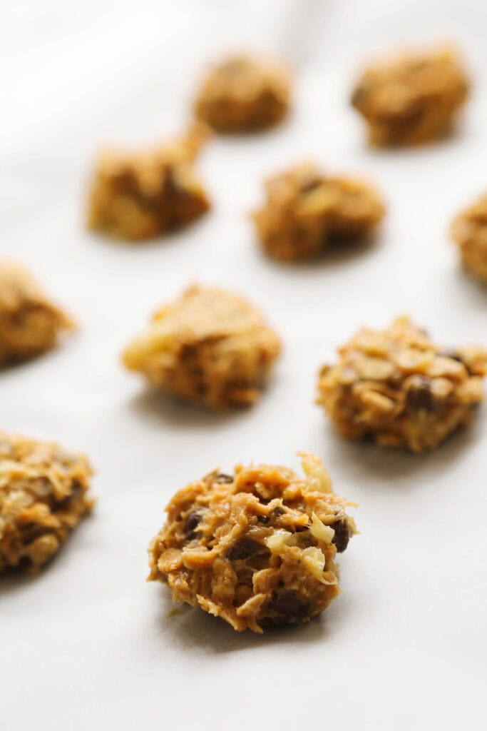 3 Ingredient Peanut Butter Cookies - NO EGG! - Pip and Ebby